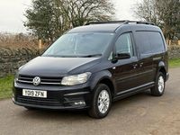 Used VW Caddy Maxi Highline 102 HP (75 kW) 2019 Black MPV