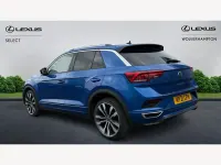 Begagnad VW T-Roc R-line 150 HK (110 kW) 2021 Blå SUV