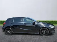 Used Mercedes A200 AMG 136 HP (100 kW) 2015 Black Hatchback