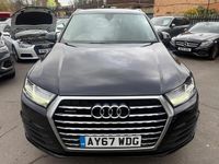 Used Audi Q7 S-Line 218 HP (160 kW) 2017 Blue SUV