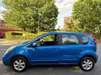 Used Nissan Note Acenta 88 HP (64 kW) 2008 Blue Hatchback