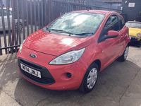 Used Ford Ka 69 HP (50 kW) 2014 Red Hatchback