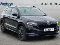 Used Skoda Karoq SportLine 150 HP (110 kW) 2022 Black magic pearl effect SUV