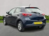 Used Mazda 2 75 HP (55 kW) 2022 Blue Hatchback
