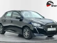 Używany Peugeot 208 Active Premium 75 KM (55 kW) 2022 Czarny Hatchback