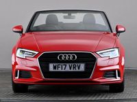 Used Audi A3 Cabriolet Sport 150 HP (110 kW) 2017 Red Cabriolet