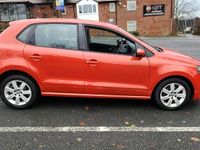 Used VW Polo SE 85 HP (62 kW) 2010 Orange Hatchback