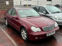 Used Mercedes C240 Elegance 2002 Red Sedan