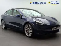 Used Tesla Model 3 Performance 461 kW (627 HP) 2019 Blue Sedan
