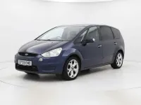 Begagnad Ford S-MAX Titanium 2009 Blå Minibuss