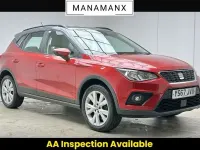 Used Seat Arona SE Technology 95 HP (69 kW) 2017 Red SUV