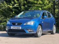 Used Seat Ibiza I-Tech 105 HP (77 kW) 2015 Blue Hatchback