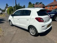 Used Mitsubishi Mirage 2019 White Hatchback