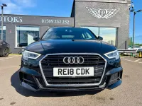 Usado Audi A3 Sportback S-Line 150 HP (110 kW) 2018 Preto Citadino