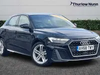Used Audi A1 Sportback S-Line 116 HP (85 kW) 2018 Black Hatchback
