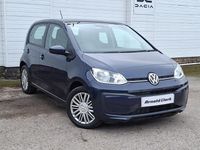 Used VW up! move up! 60 HP (44 kW) 2018 Blue Hatchback
