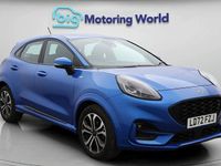 Used Ford Puma ST-Line 155 HP (114 kW) 2022 Blue Hatchback