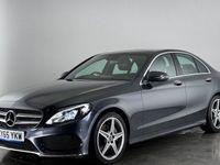 Used Mercedes C220 AMG Line Premium Plus 170 HP (125 kW) 2016 Grey Sedan