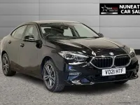 Used BMW 218 Sport Line 136 HP (100 kW) 2021 Black Coupe