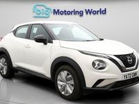 Used Nissan Juke Acenta 114 HP (83 kW) 2023 White SUV