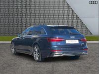 Used Audi A6 S-Line 204 HP (150 kW) 2023 Blue Estate