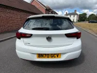 Used Vauxhall Astra Elite 122 HP (89 kW) 2020 White Hatchback