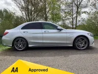 Used Mercedes C63 AMG AMG 469 HP (344 kW) 2016 Silver Sedan