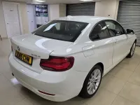 Used BMW 218 Exclusive 150 HP (110 kW) 2015 White Coupe
