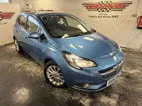 Used Vauxhall Corsa 90 HP (66 kW) 2016 Blue Hatchback