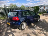Used VW Golf V Match 105 HP (77 kW) 2008 Blue Hatchback