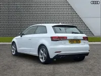 Used Audi A3 Sport 150 HP (110 kW) 2017 White Hatchback