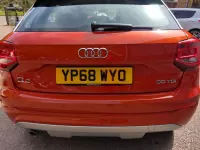 Used Audi Q2 Sport 116 HP (85 kW) 2018 Orange SUV