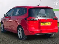 Used Vauxhall Zafira SRi 140 HP (102 kW) 2018 Red MPV