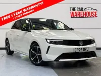 New Vauxhall Astra 131 HP (96 kW) 2025 Arctic white Hatchback