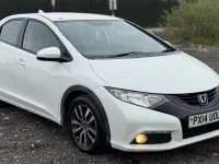 Używany Honda Civic SE Plus 120 KM (88 kW) 2014 Biały Hatchback