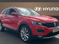 Używany VW T-Roc SEL 150 KM (110 kW) 2019 Czerwony SUV