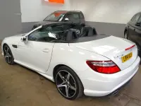 Used Mercedes SLK250 AMG 2014 White Cabriolet