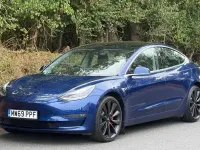 Used Tesla Model 3 Performance 461 kW (627 HP) 2019 Blue Sedan