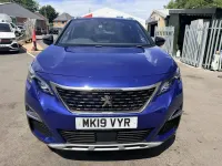 Used Peugeot 3008 GT-line 130 HP (95 kW) 2019 Blue SUV