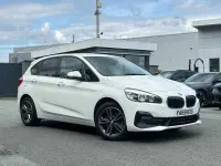 Used BMW 220 Active Tourer Sport Line 189 HP (139 kW) 2019 White MPV