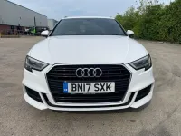 Used Audi A3 Sportback S-Line 150 HP (110 kW) 2017 White Hatchback