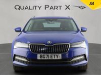 Used Skoda Superb SE Technology 218 HP (160 kW) 2021 Blue Estate