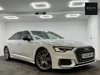 Used Audi A6 Black Edition 204 HP (150 kW) 2020 White Sedan