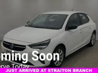 Begagnad Vauxhall Corsa 75 HK (55 kW) 2021 Vit Halvkombi