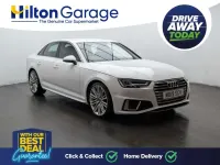 Used Audi A4 S-Line 150 HP (110 kW) 2019 White Sedan