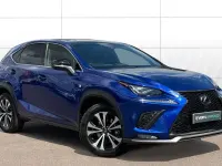 Used Lexus NX300h Sport Line 197 HP (144 kW) 2019 Blue SUV