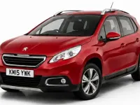 Used Peugeot 2008 Active 70 HP (51 kW) 2015 Red SUV