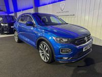 Begagnad VW T-Roc R-line 150 HK (110 kW) 2019 Blå SUV