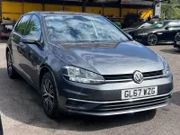 Used VW Golf VII SE 125 HP (91 kW) 2017 Grey Hatchback