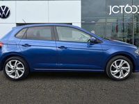 Used VW Polo Style 95 HP (69 kW) 2022 Blue Hatchback